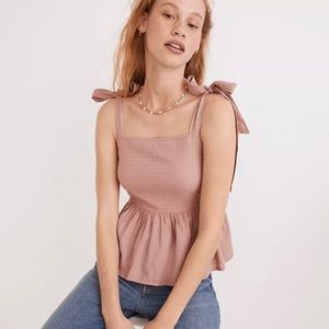 Madewell Rosalie Tie-Strap Top